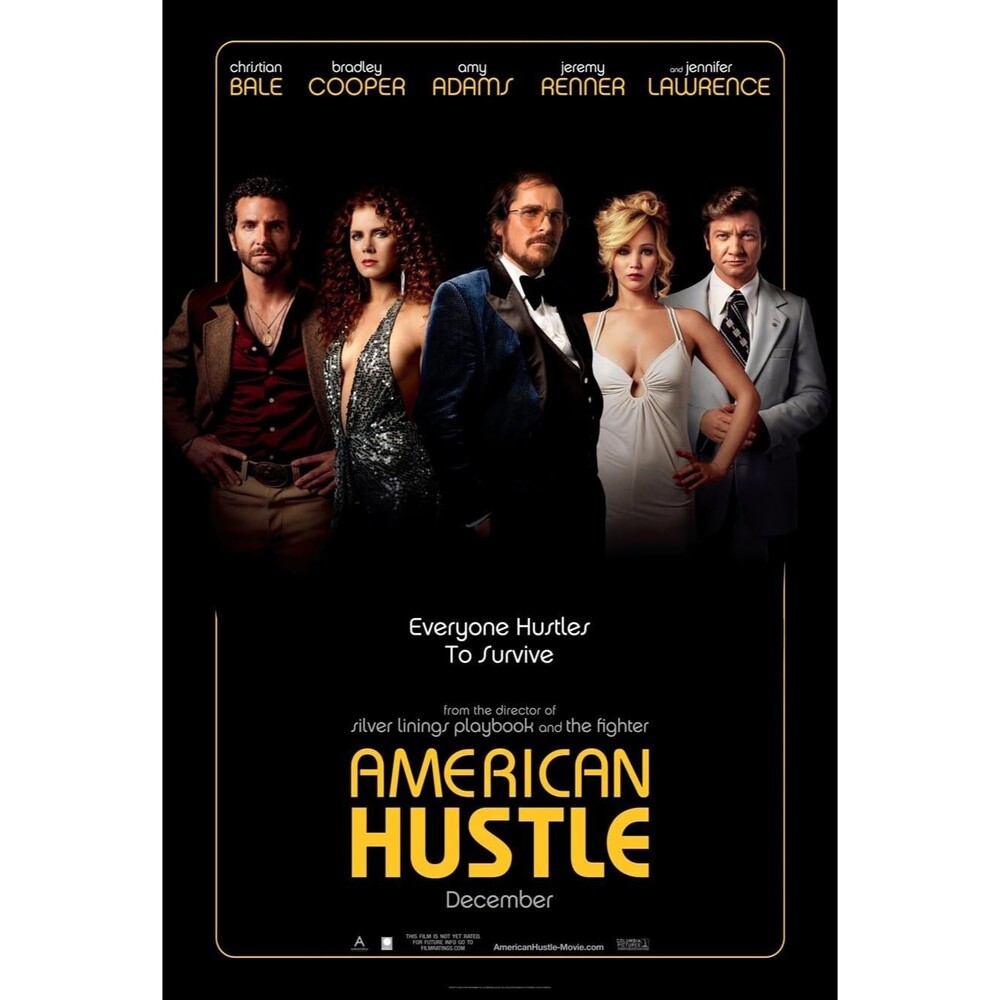 2013 American Hustle ORIGINAL Movie Poster SS 11x17 inch (Buy 2 Get 1 Free!)